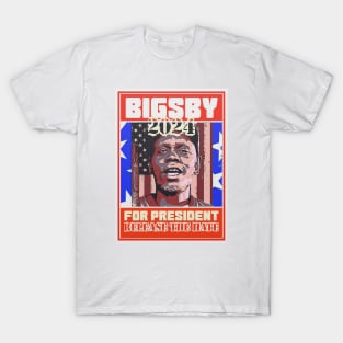 CLAYTON BIGSBYFOR PRESIDENT 2024 T-Shirt